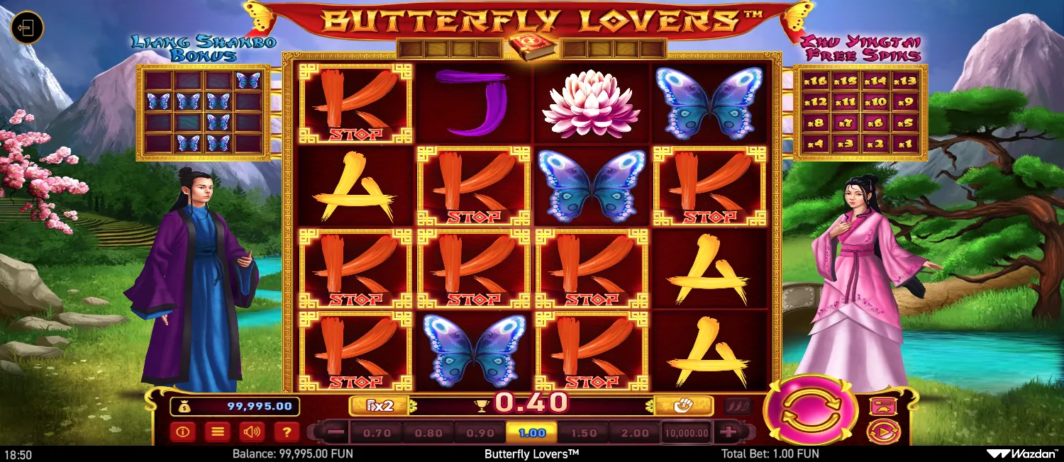 Butterfly Lovers Demo Play 