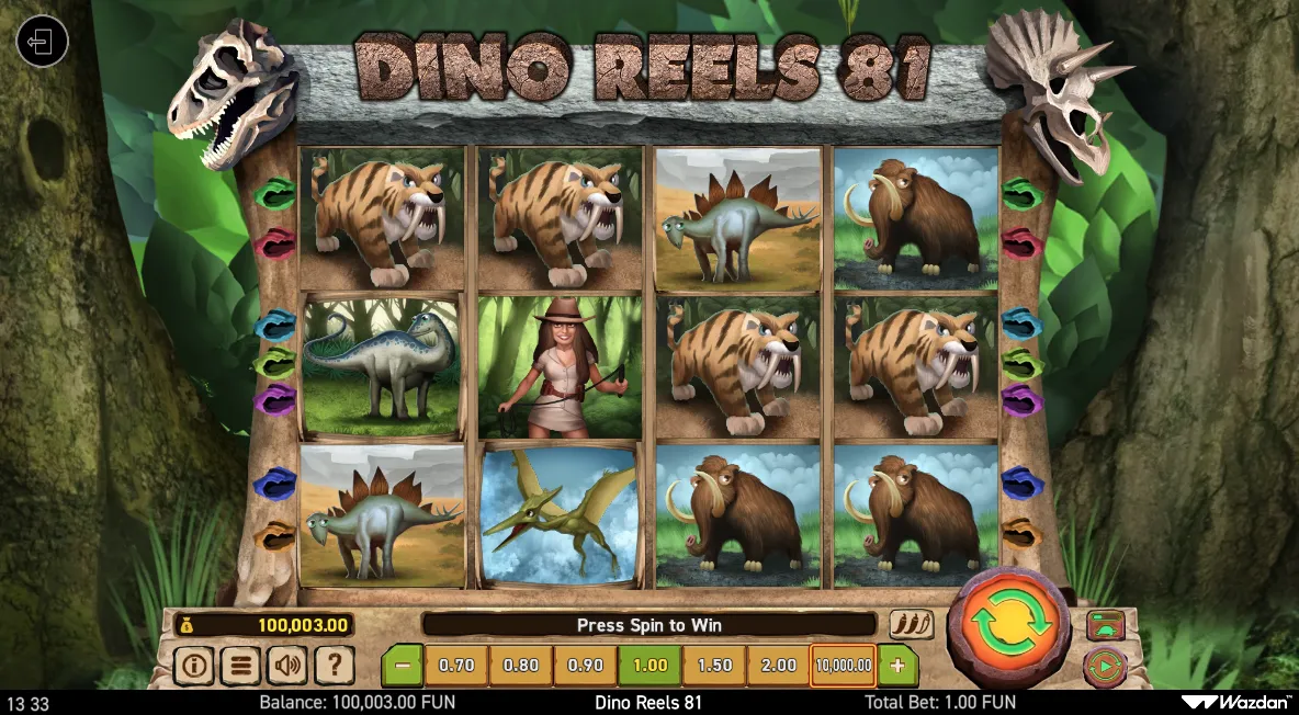 Dino Reels 81 screen 2