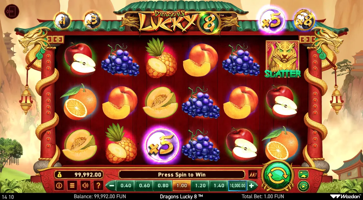 Dragons Lucky 8 Demo Play 