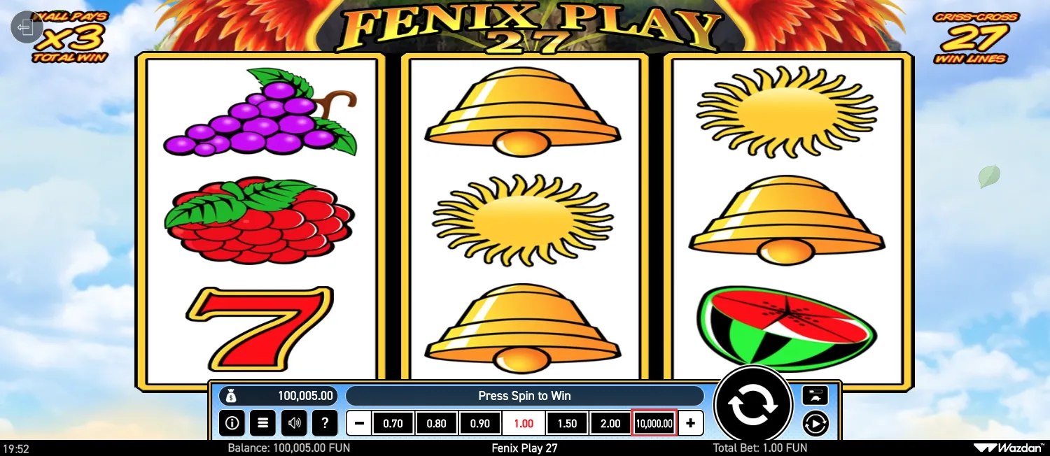 Fenix Play 27 screen 2