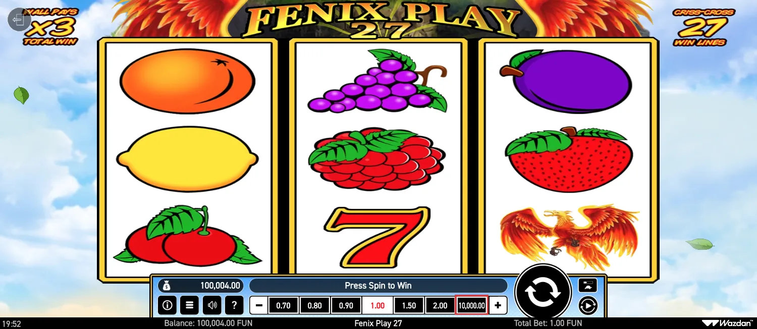 Fenix Play 27 screen 3