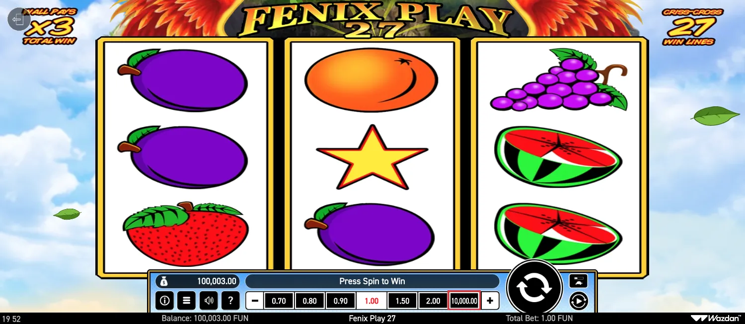 Fenix Play 27 screen 4