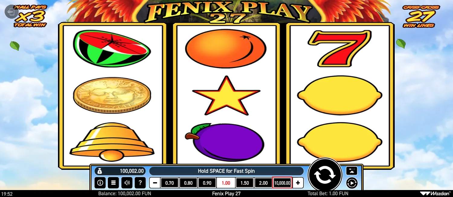 Fenix Play 27 screen 5