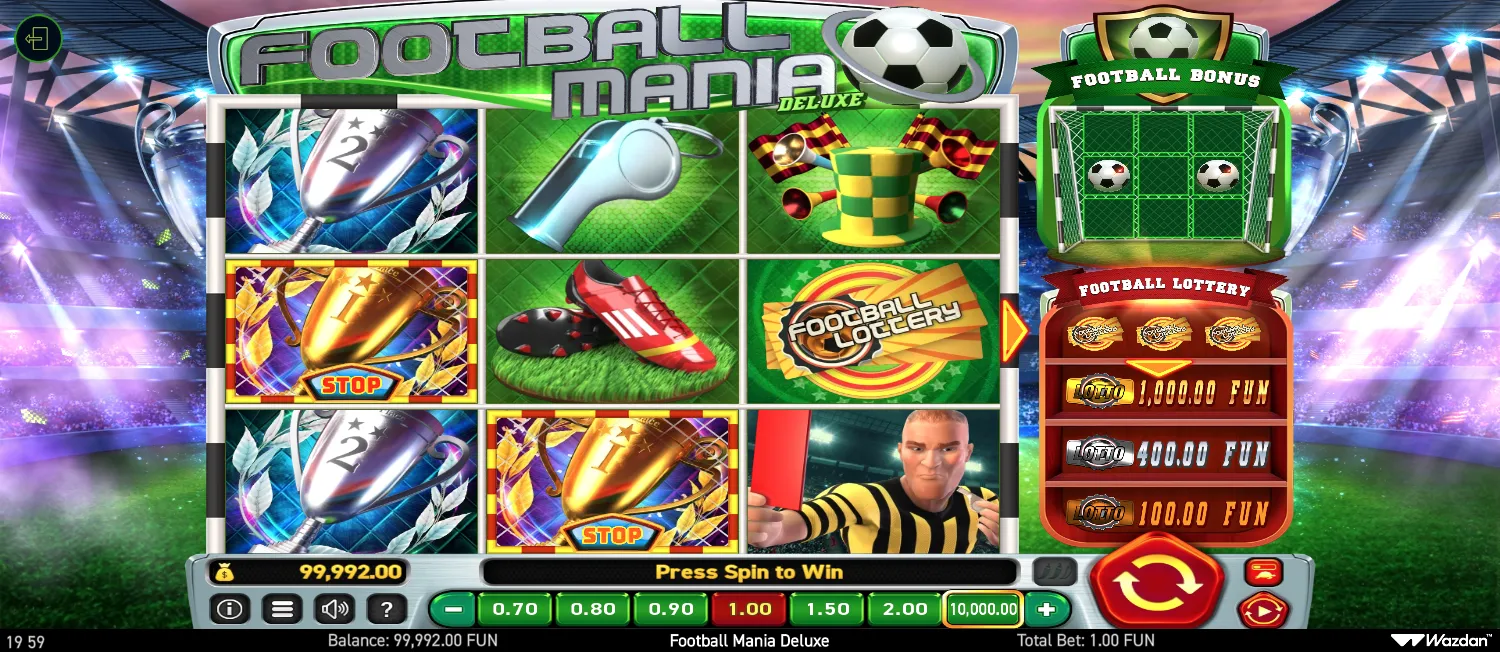 Football Mania Deluxe screen 2