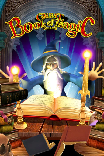 Great Book of Magic Deluxe by Wazdan Slot Game Logo 