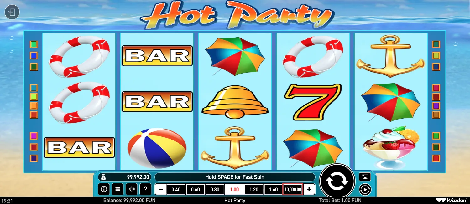 Hot Party screen 2