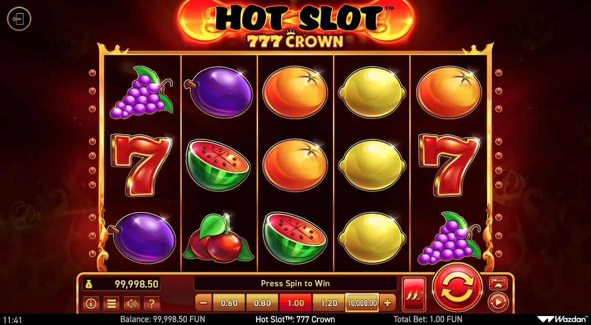 Hot Slot 777 Crown Demo Play 