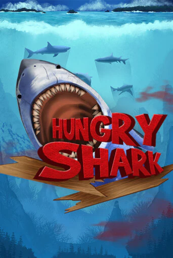 Hungry Shark Slot Game Logo by Wazdan