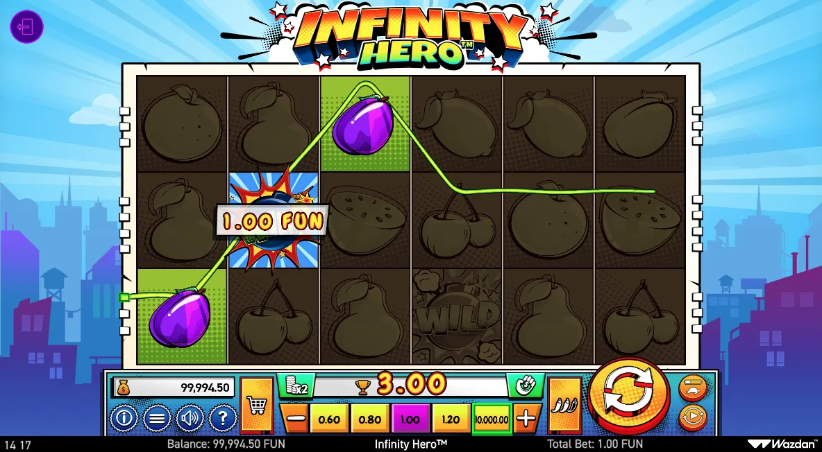 Infinity Hero screen 2