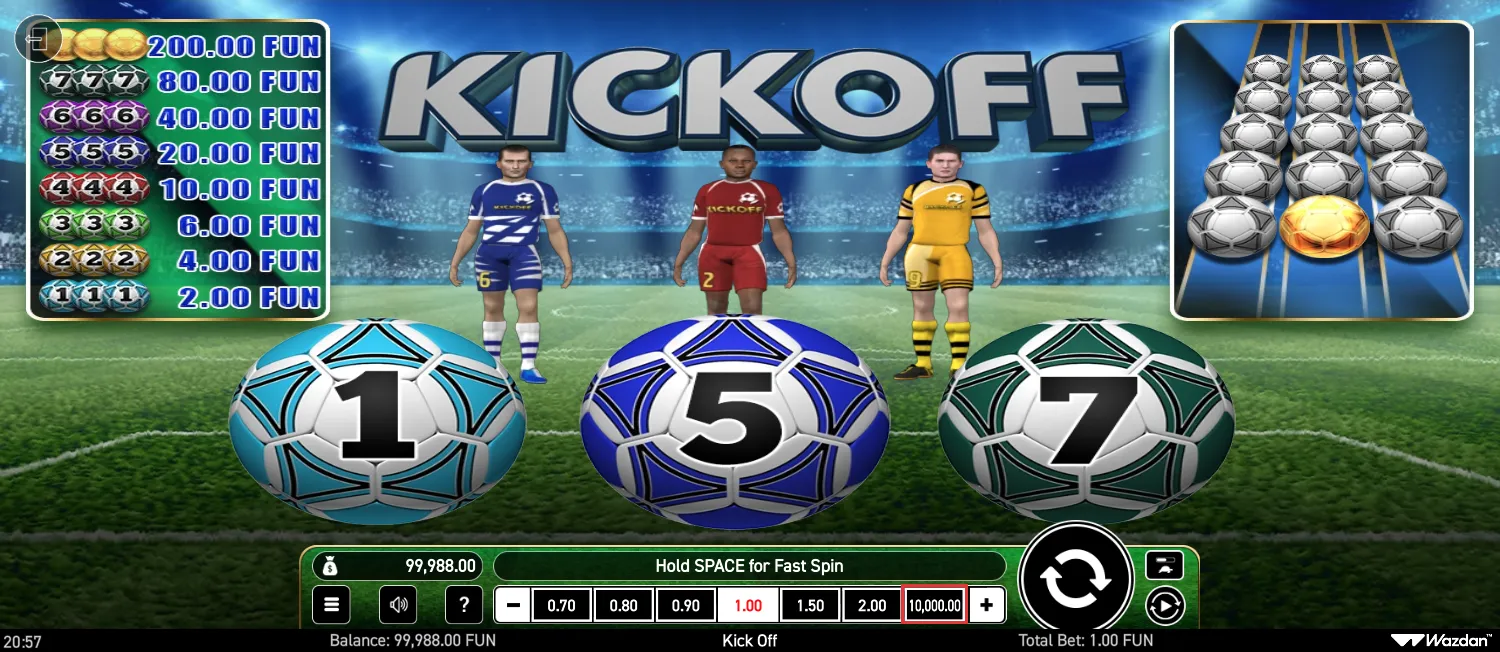 KickOff  screen 4