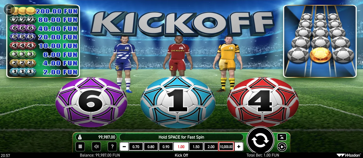 KickOff  screen 5