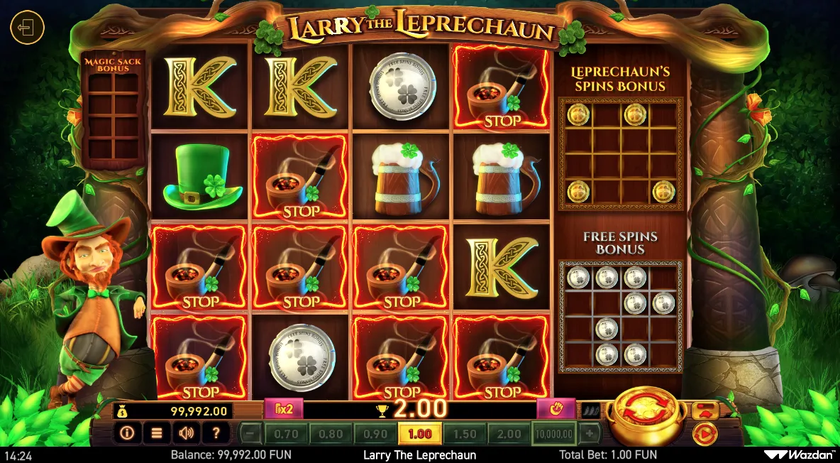 Larry the Leprechaun Demo Play 