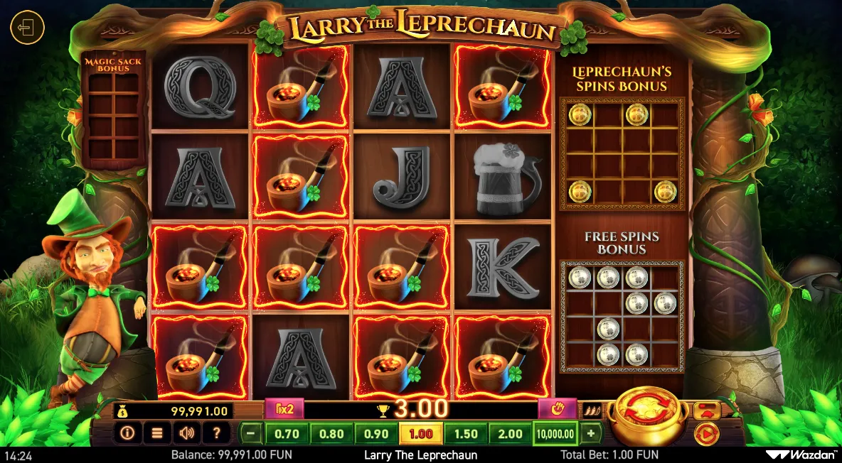 Larry the Leprechaun screen 2