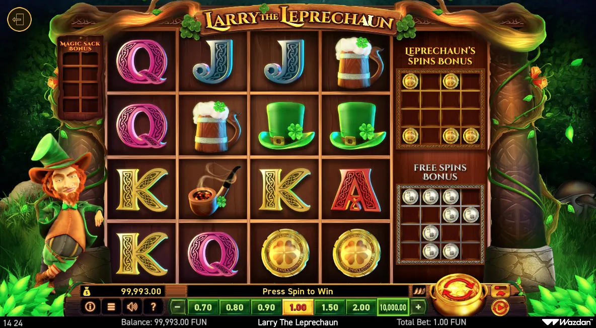 Larry the Leprechaun screen 3