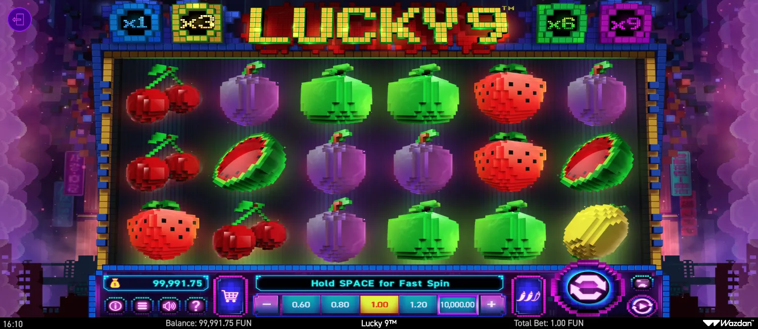 Lucky 9 screen 2