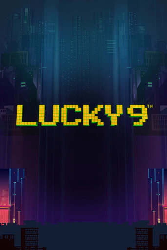 Lucky 9 Slot Game Logo by Wazdan