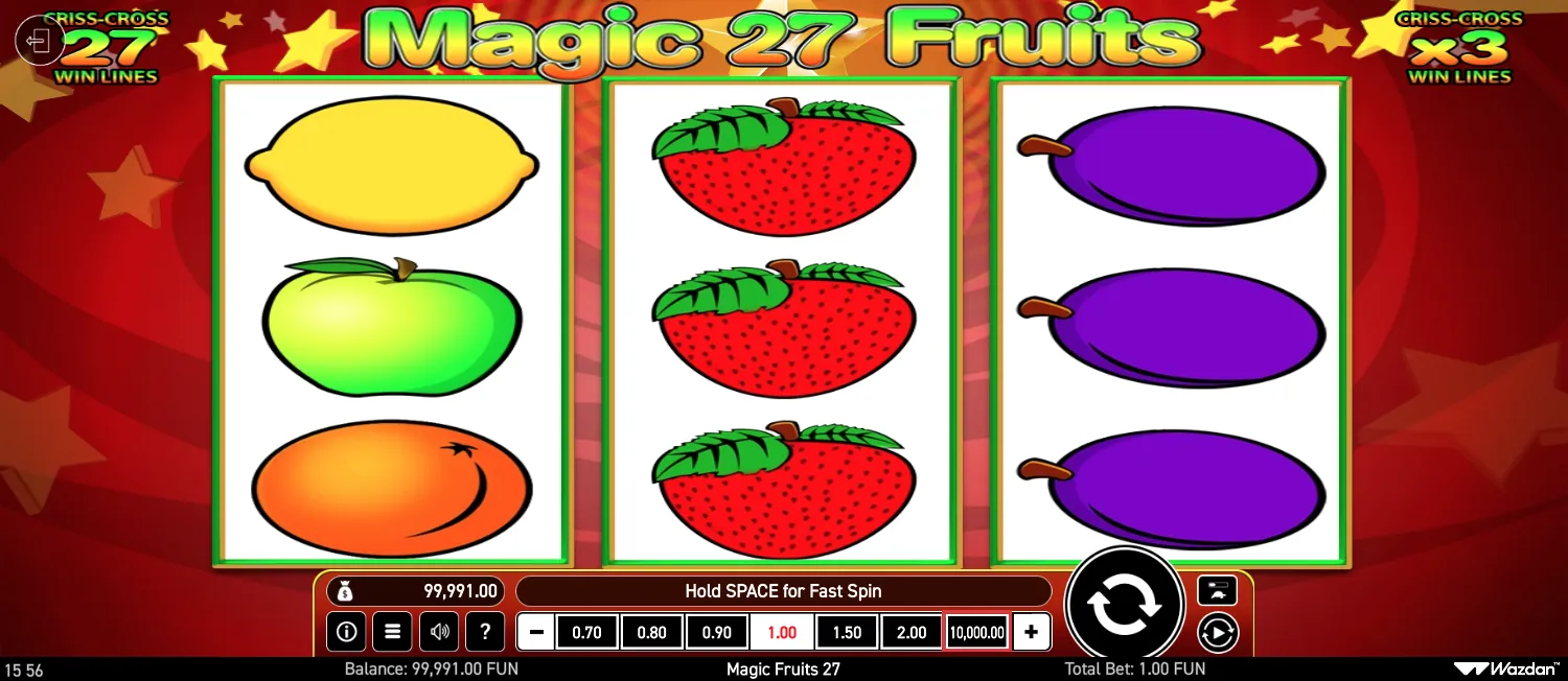 Magic Fruits 27 Demo Play 