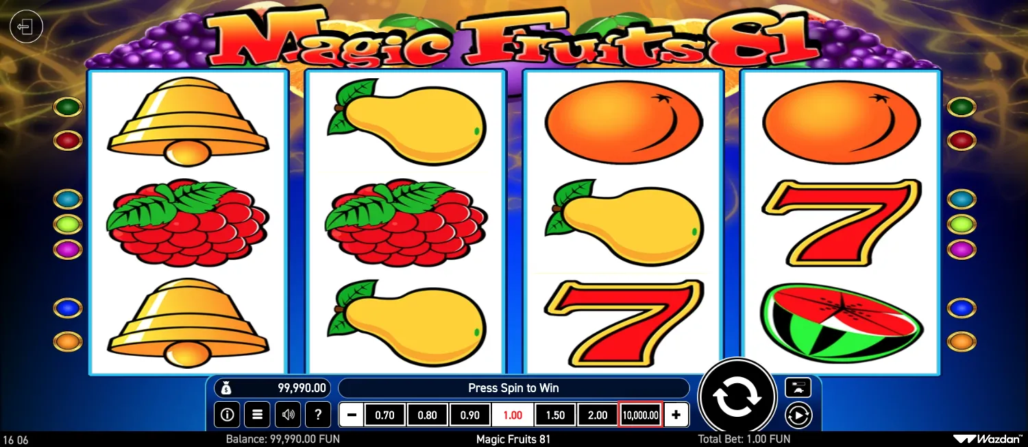 Magic Fruits 81 screen 2