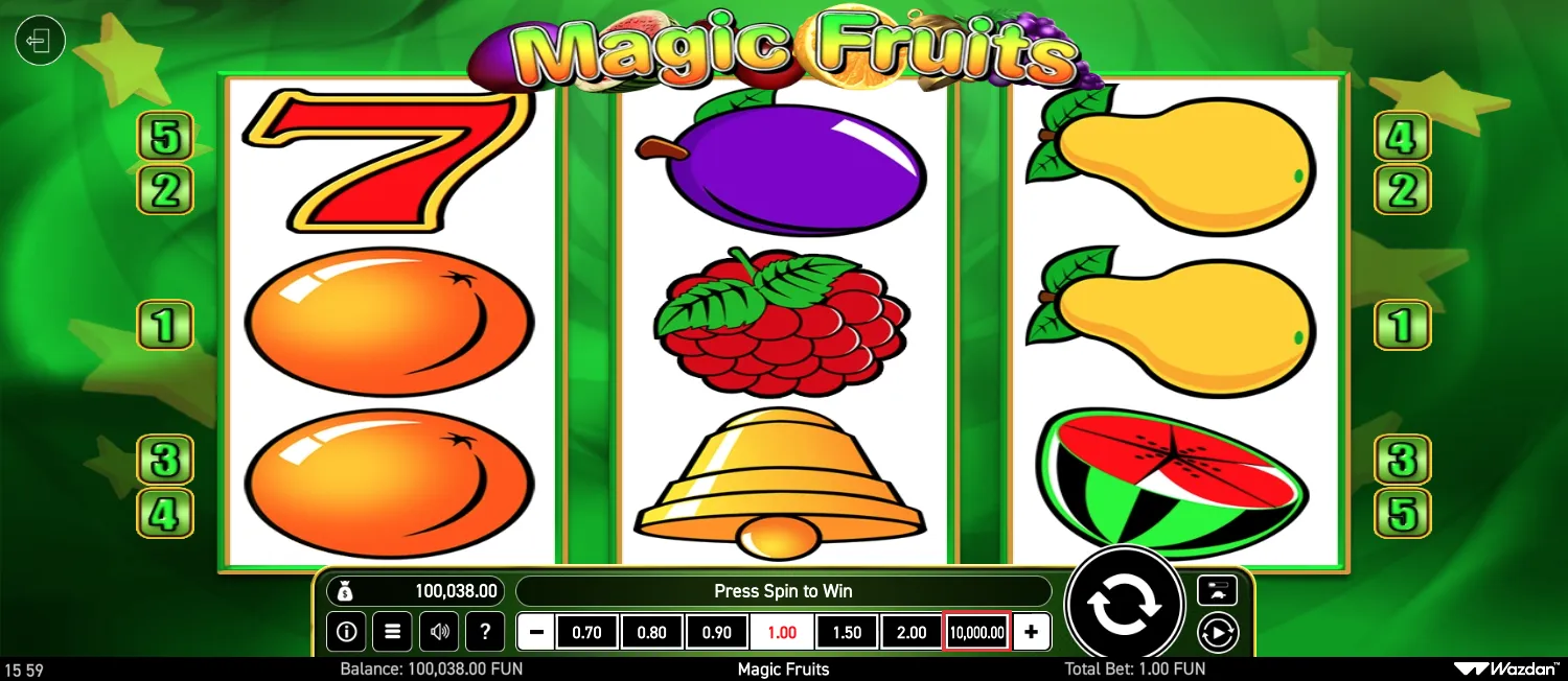 Magic Fruits screen 2