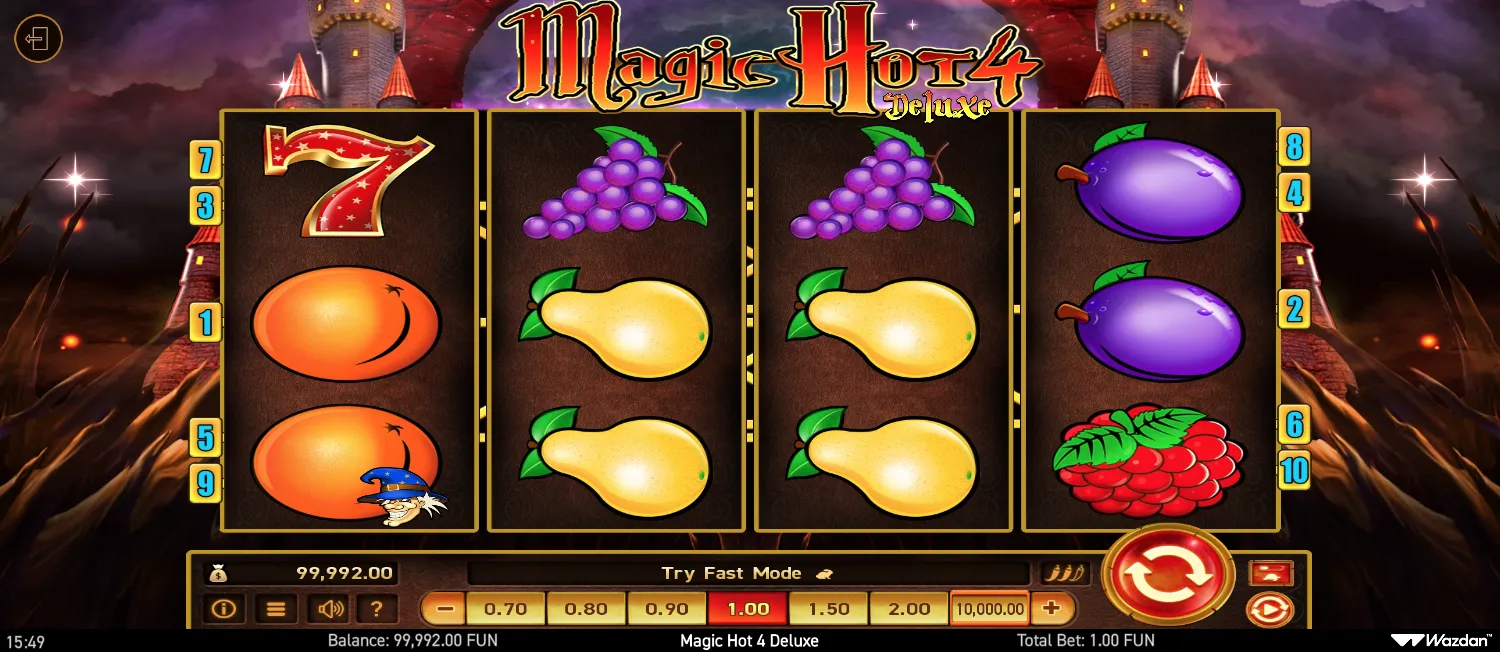 Magic Hot 4 Deluxe Demo Play 