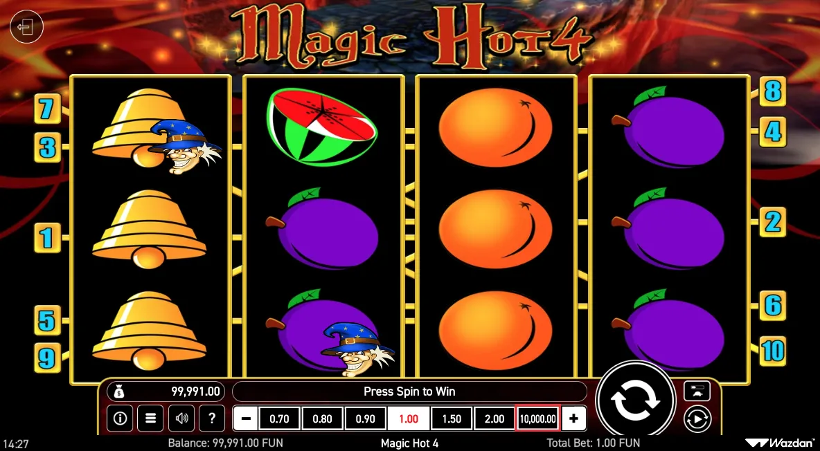 Magic Hot 4 Demo Play 