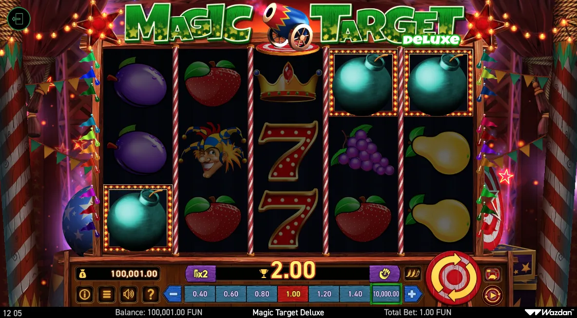 Magic Target Deluxe Demo Play 