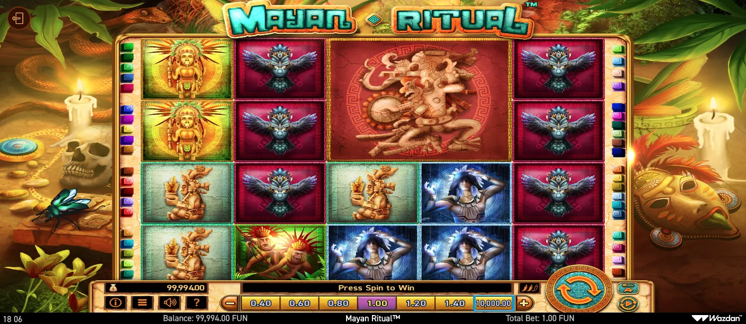 Mayan Ritual screen 2