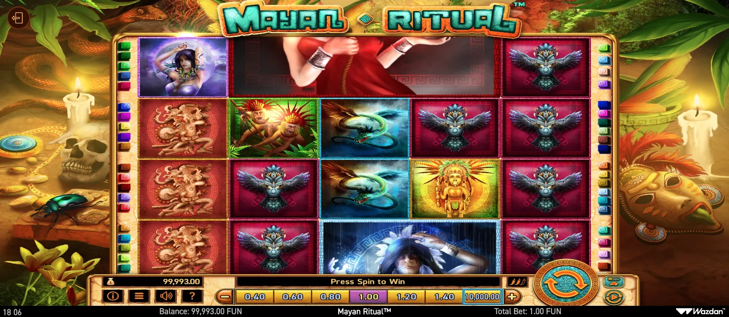 Mayan Ritual screen 3