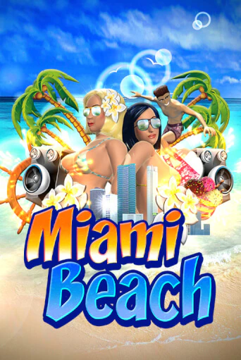 Miami Beach Slot Game Logo by Wazdan