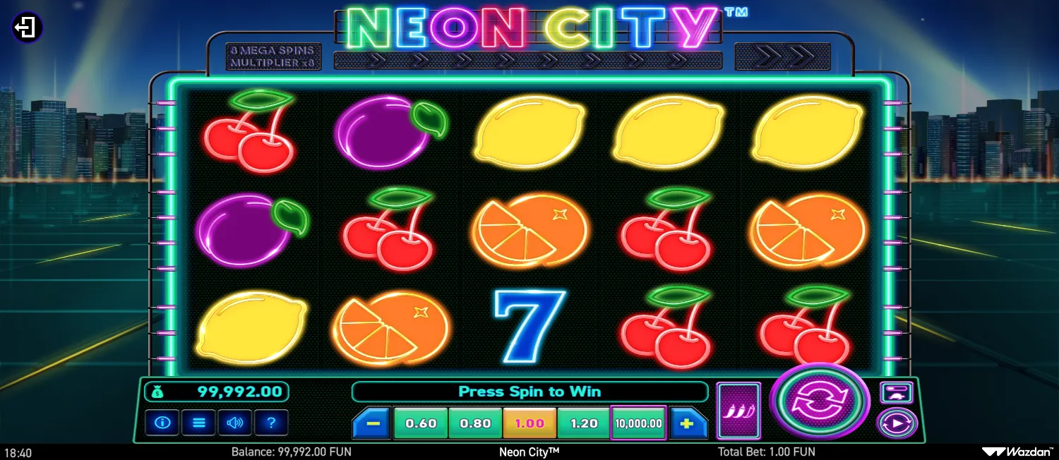 Neon City Demo Play 