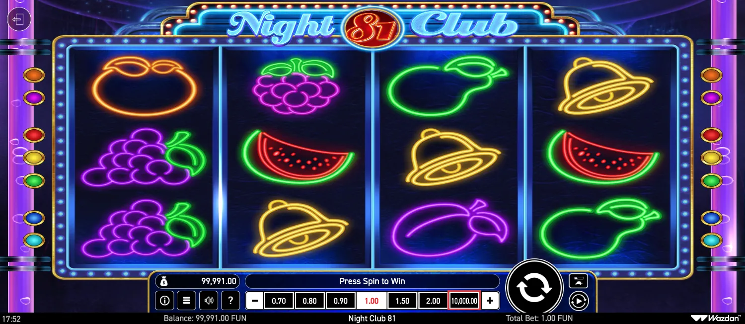 Night Club 81 Demo Play 