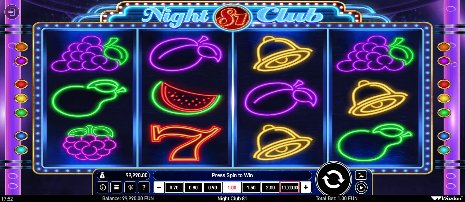 Night Club 81 screen 2