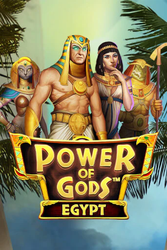 Power of Gods: Egypt Slot Game Logo by Wazdan