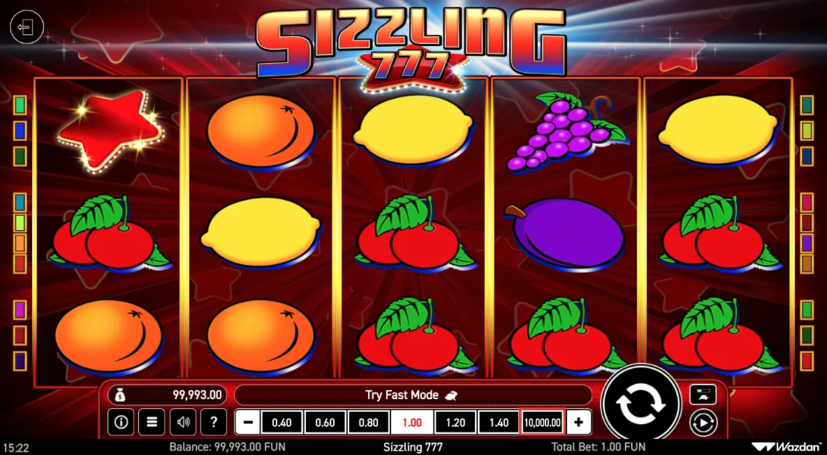 Sizzling 777 Demo Play 