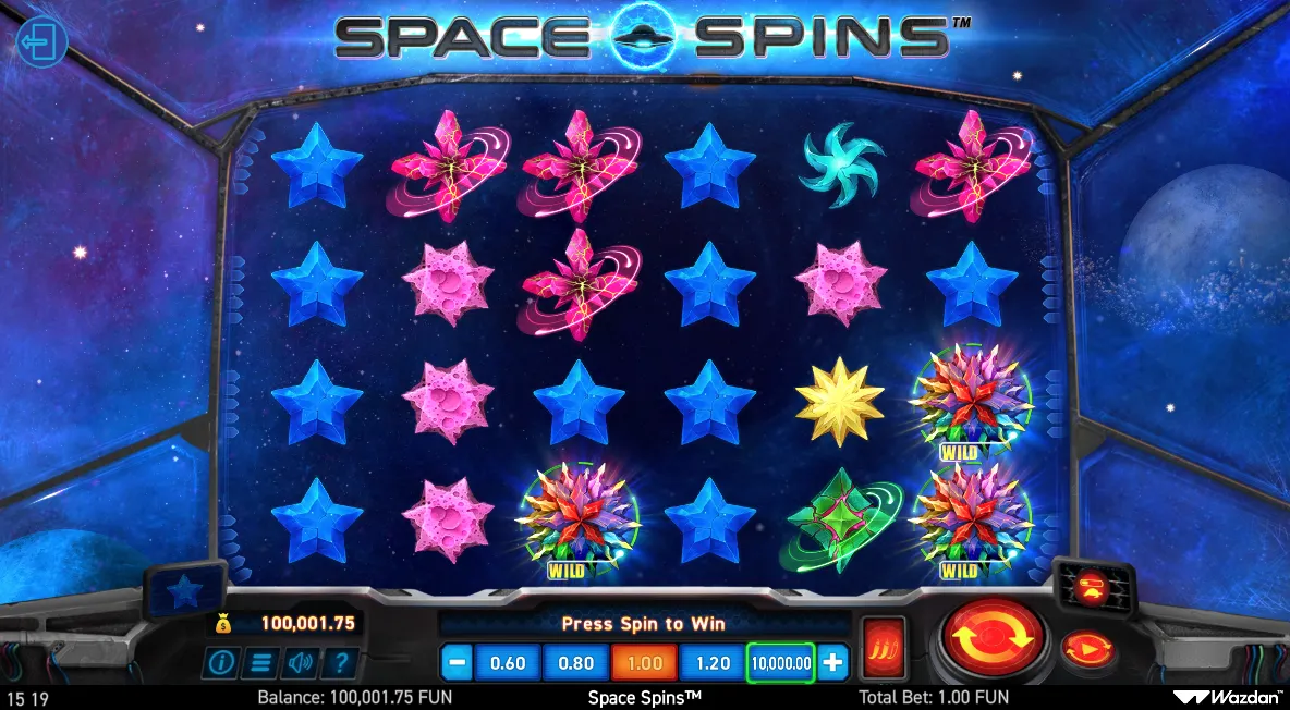 Space Spins screen 3