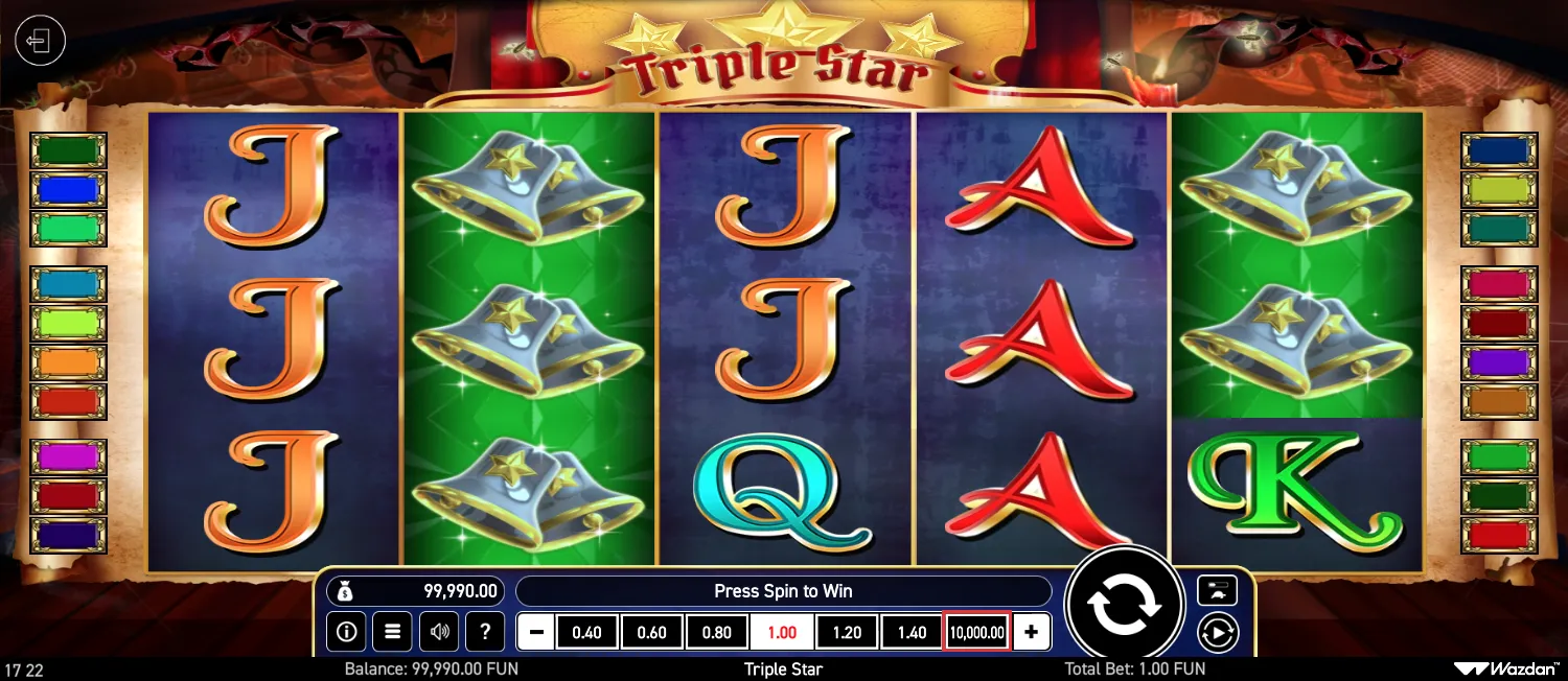 Triple Star screen 2