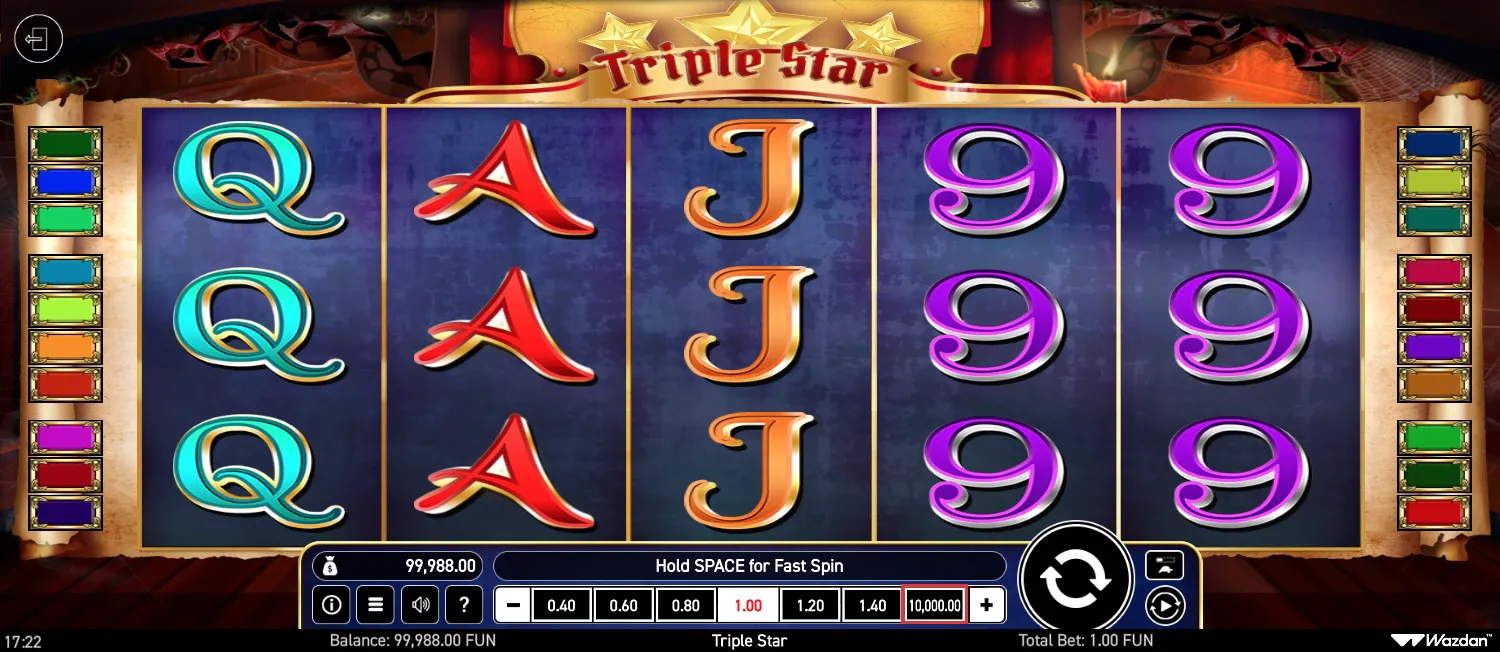 Triple Star screen 4