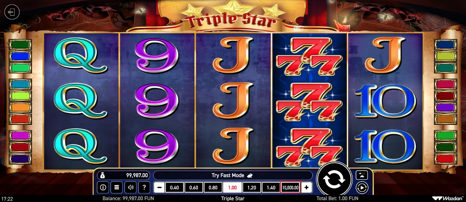 Triple Star screen 5