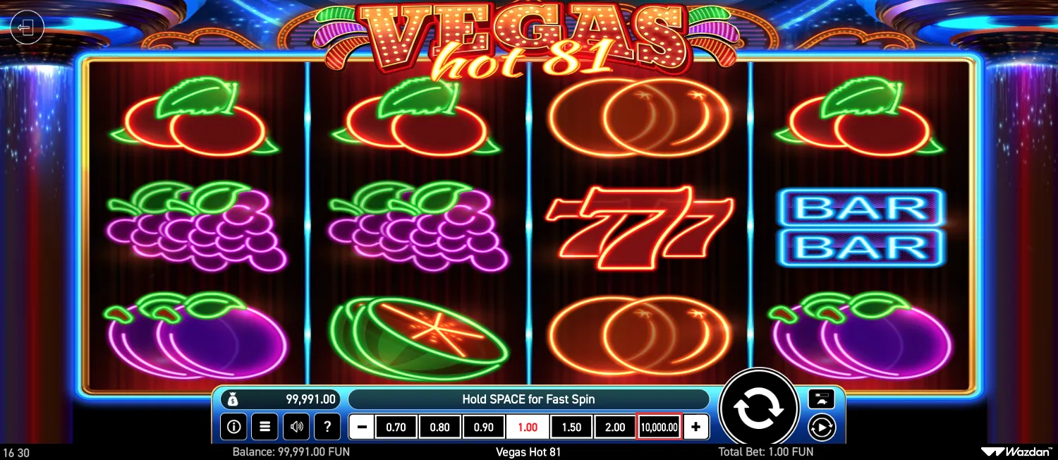 Vegas Hot 81 Demo Play 