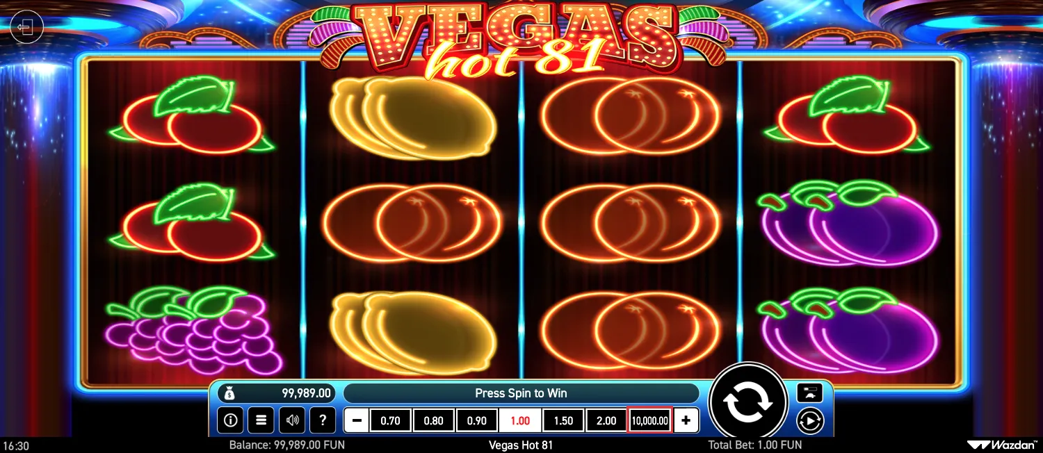 Vegas Hot 81 screen 3