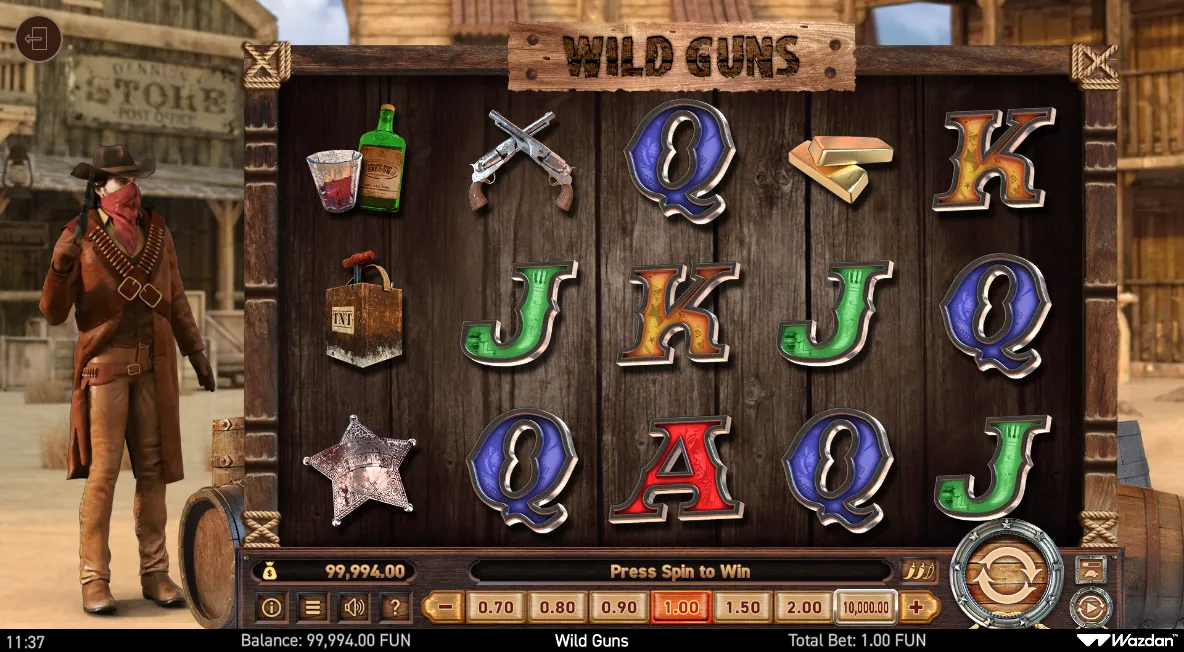 Wild Guns Demo Play 