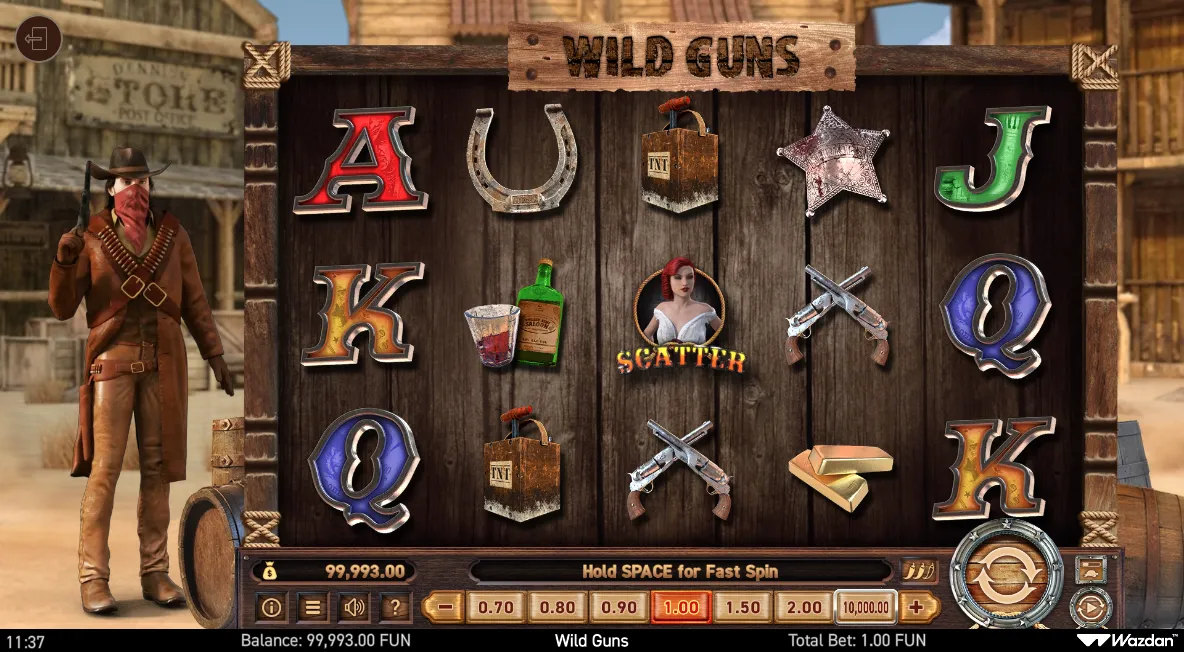 Wild Guns screen 2