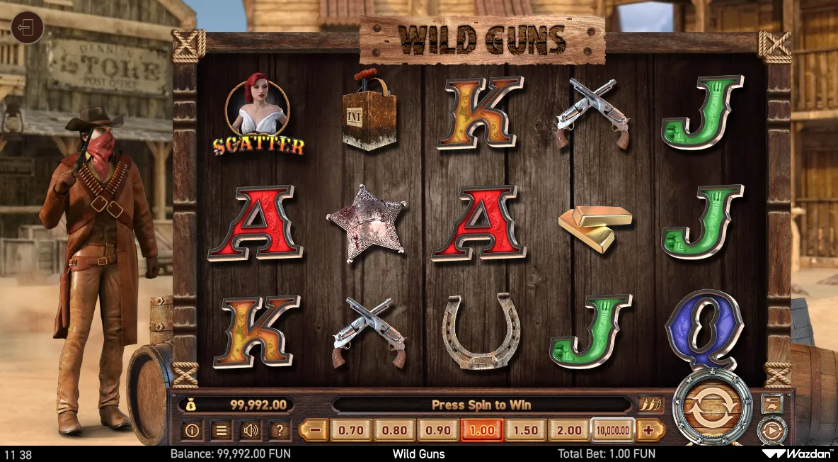 Wild Guns screen 3