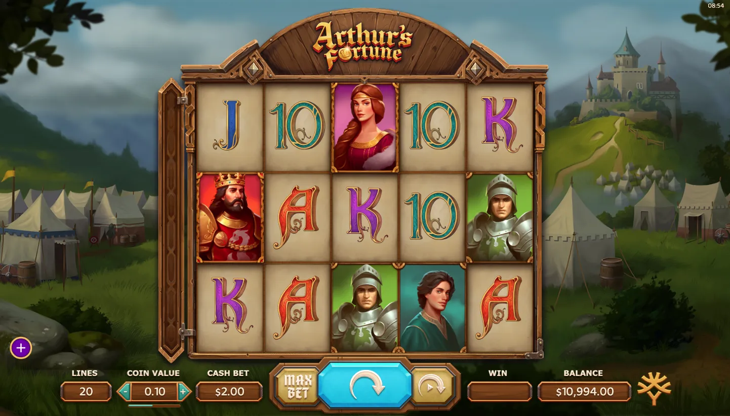 Arthurs Fortune screen 2