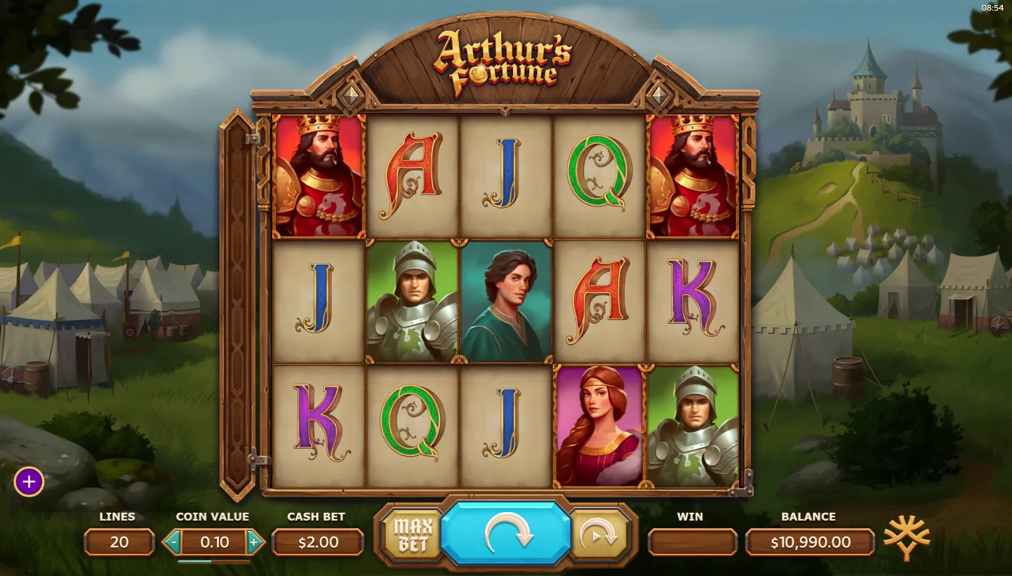 Arthurs Fortune screen 3