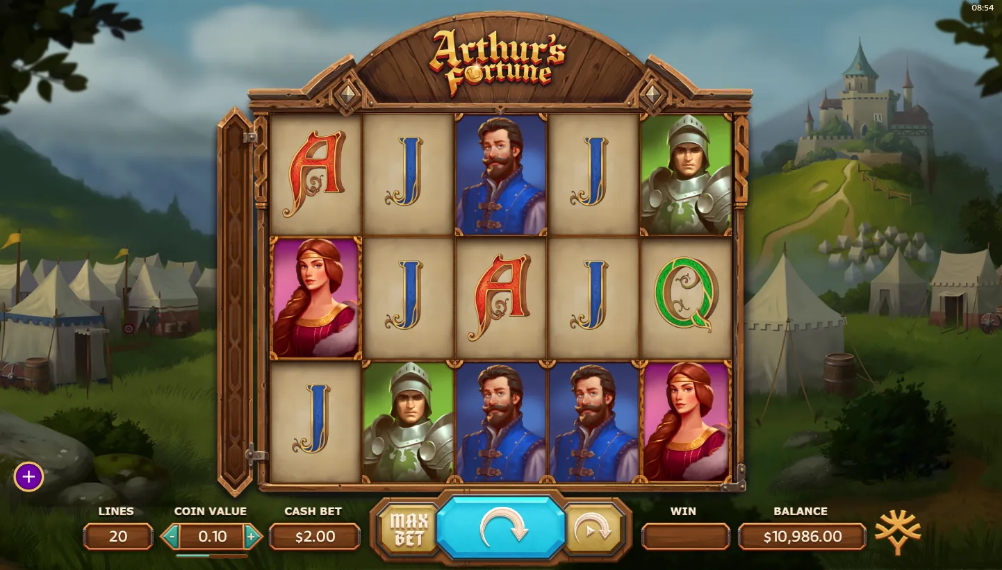 Arthurs Fortune screen 4