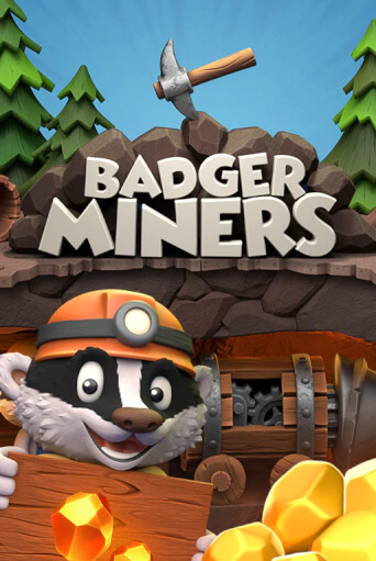 Badger Miners Slot Game Logo by Yggdrasil