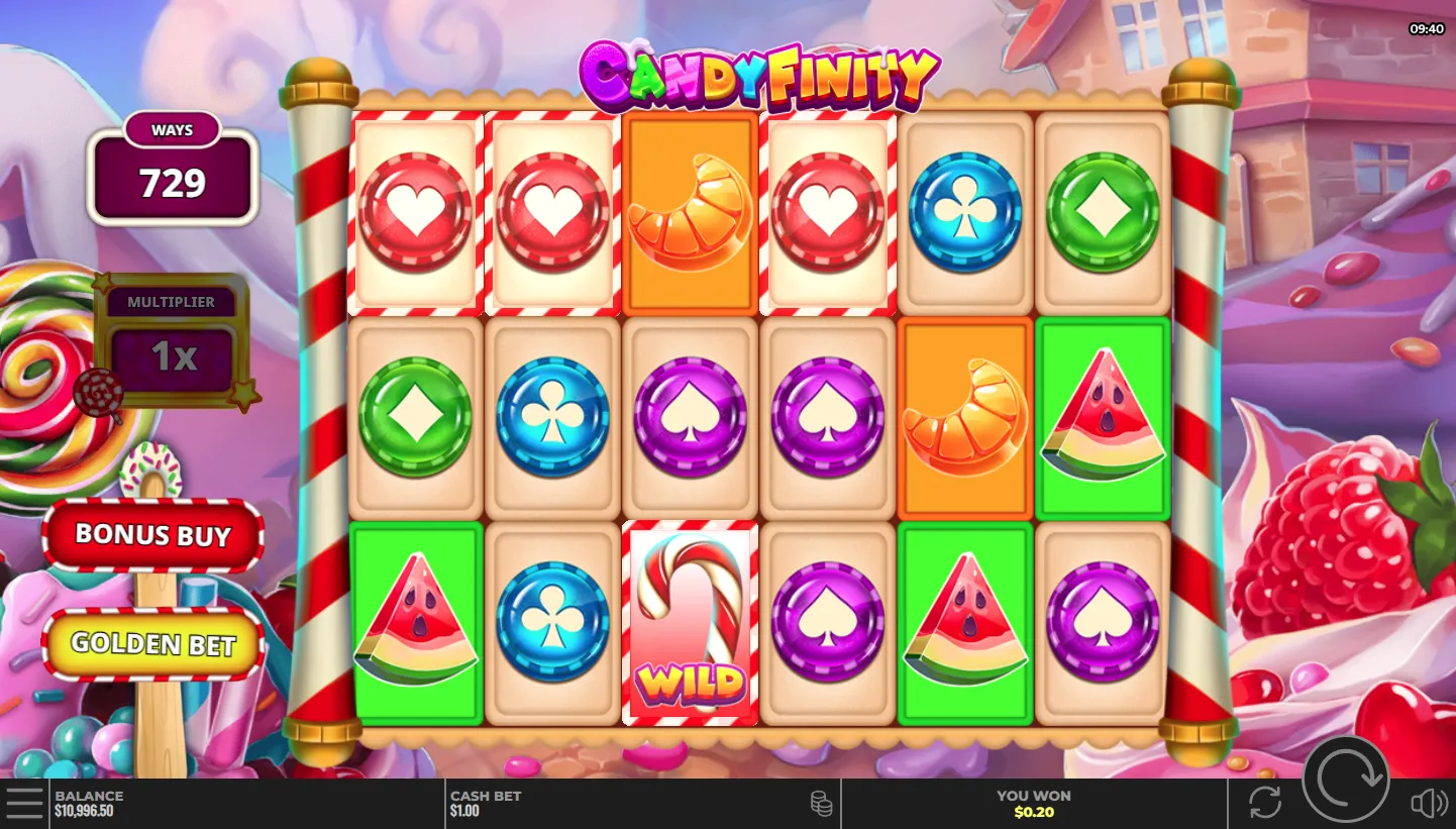 Candyfinity screen 5