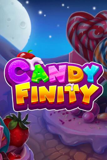 Candyfinity Slot Game Logo by Yggdrasil