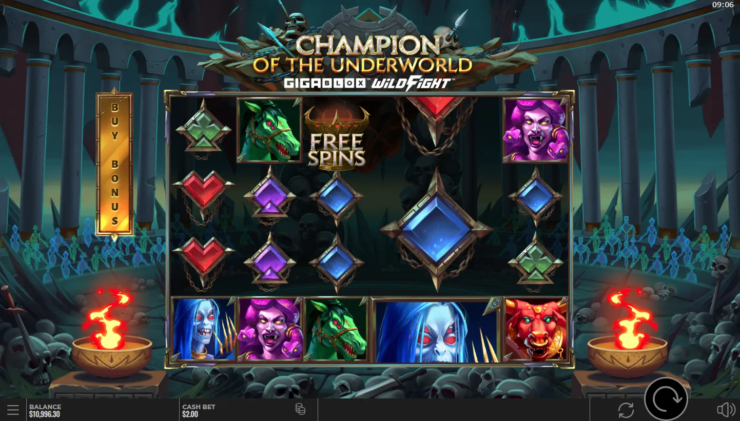 Champion of the Underworld screen 2